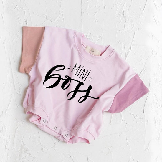 toddler and baby romper bodysuit, newborn, baby boy gift, cotton clothes, baby onesie, infant, baby gift, baby girl gift, mini boss