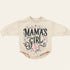 Baby girl Sweatshirt ROMPER bodysuit / baby clothes / sweatshirt / crewneck / newborn / baby girl gift / onesie / mamas girl, floral romper