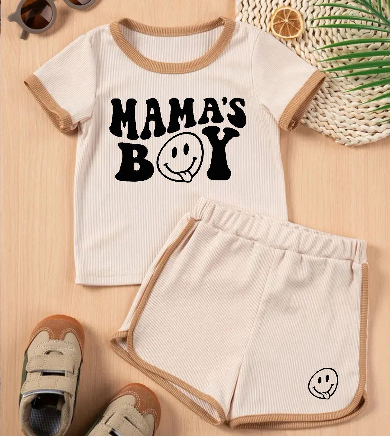 Toddler and Baby boy outfit Clothing set , outfit , shirt , shorts , baby girl , baby clothes, baby shower, gift, baby boy, summer,mamas boy