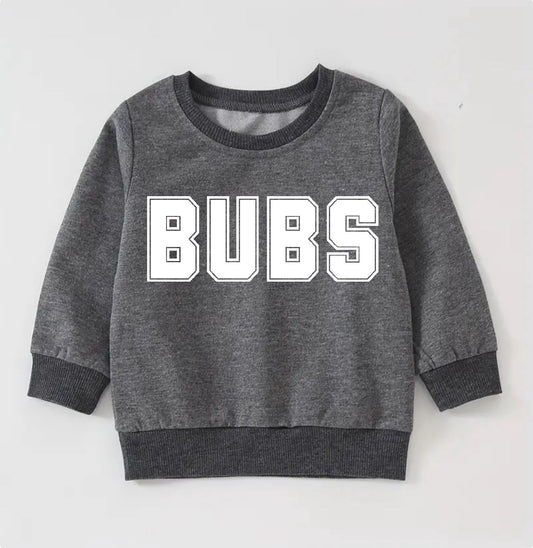 Bubs Toddler and Baby boy sweatshirt crewneck | Newborn | newborn Clothes | Baby Gift | Baby Boy / baby clothes / toddler sweat / baby girl