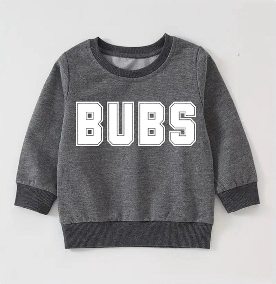 Bubs Toddler and Baby boy sweatshirt crewneck | Newborn | newborn Clothes | Baby Gift | Baby Boy / baby clothes / toddler sweat / baby girl