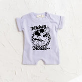 Baby Mickey ROMPER bodysuit, baby tshirt, newborn, cotton clothes, baby onesie, infant, baby girl, baby boy, baby gift,