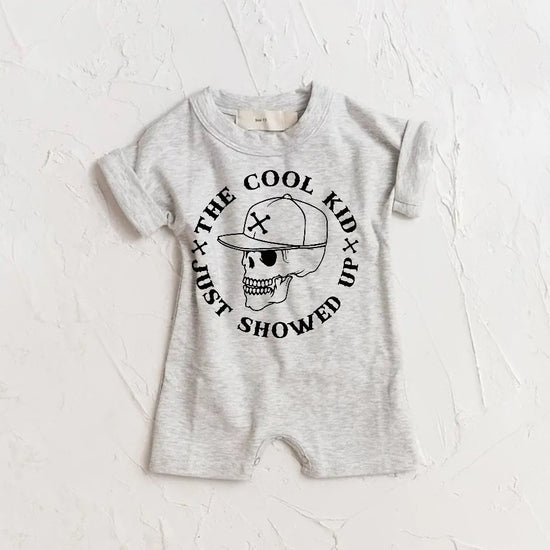 Baby boy ROMPER bodysuit, baby boy tshirt, newborn, cotton clothes, baby boy onesie, infant, cool kid, baby announcement, baby boy gift,