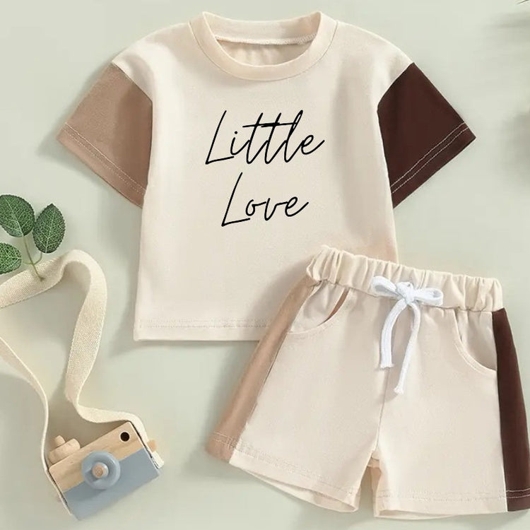 cotton color block toddler and baby outfit, infant outfit, baby shirt, baby girl , baby clothes, baby shower, gift / baby gift, baby boy