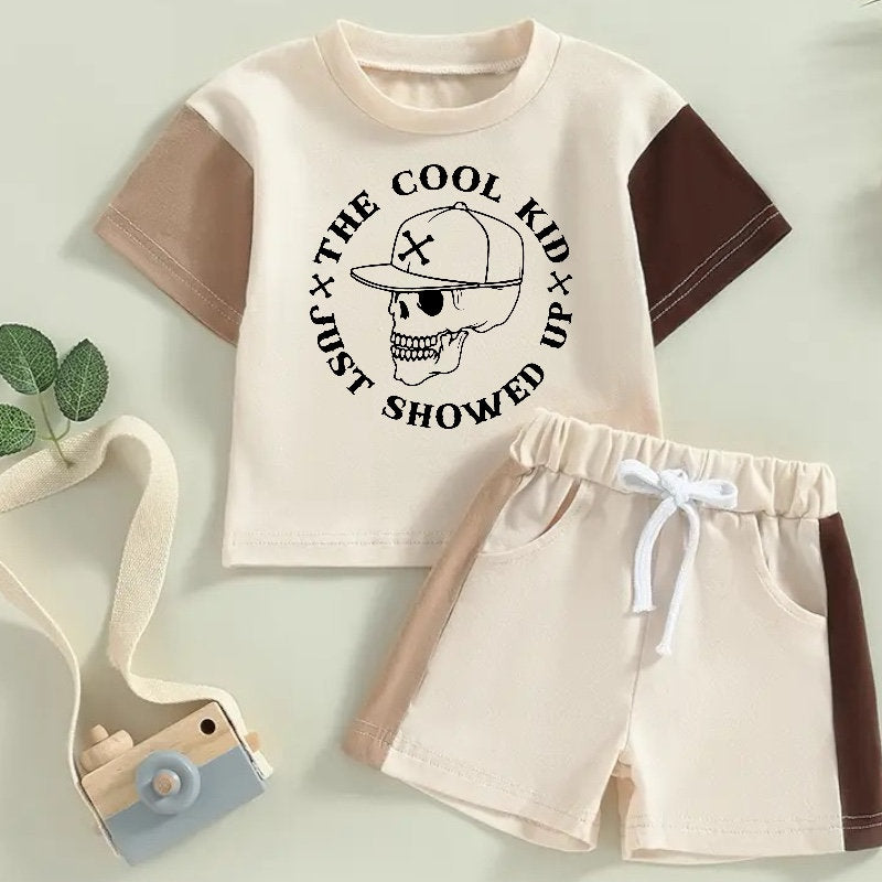 cotton color block toddler and baby outfit, infant outfit, baby shirt, baby girl , baby clothes, baby shower, gift / baby gift, baby boy