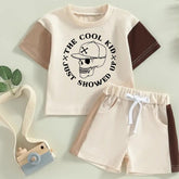 cotton color block toddler and baby outfit, infant outfit, baby shirt, baby girl , baby clothes, baby shower, gift / baby gift, baby boy
