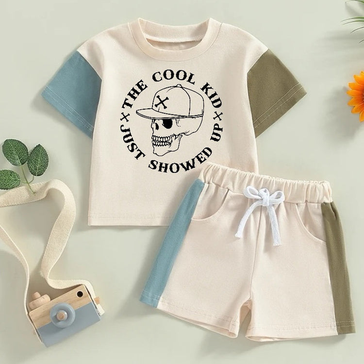 cotton color block toddler and baby outfit, infant outfit, baby shirt, baby girl , baby clothes, baby shower, gift / baby gift, baby boy