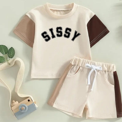 cotton color block toddler and baby girl outfit, infant outfit, baby shirt, baby girl , baby clothes, baby shower, gift / baby gift, sis,
