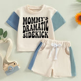 cotton color block toddler and baby outfit, infant outfit, baby shirt, baby girl , baby clothes, baby shower, gift / baby gift, baby boy