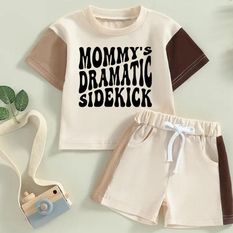 cotton color block toddler and baby outfit, infant outfit, baby shirt, baby girl , baby clothes, baby shower, gift / baby gift, baby boy