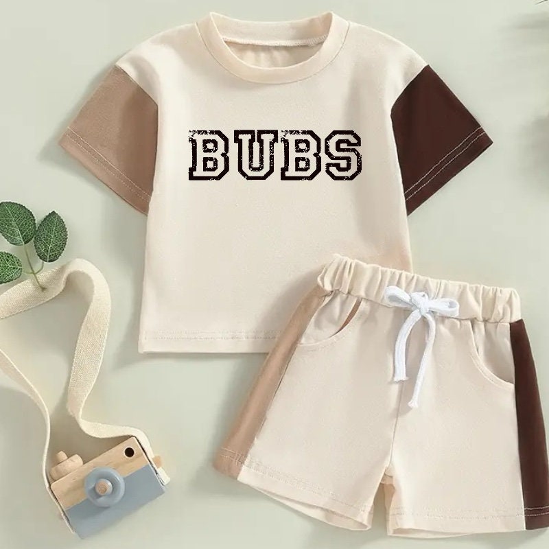 cotton color block retro toddler and baby outfit, infant outfit, shirt, baby girl, baby clothes, baby shower, gift / baby gift, baby boy