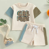 cotton color block retro toddler and baby girl outfit, infant outfit, shirt, baby girl, baby clothes, baby shower, baby gift, baby girl gift