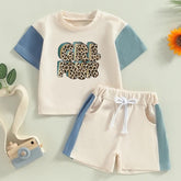 cotton color block retro toddler and baby girl outfit, infant outfit, shirt, baby girl, baby clothes, baby shower, baby gift, baby girl gift