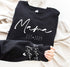 custom mama Sweatshirt with children name on sleeve, Personalized gift, gift for mom, mom sweatshirt, custom sweatshirt, women sweatshirt