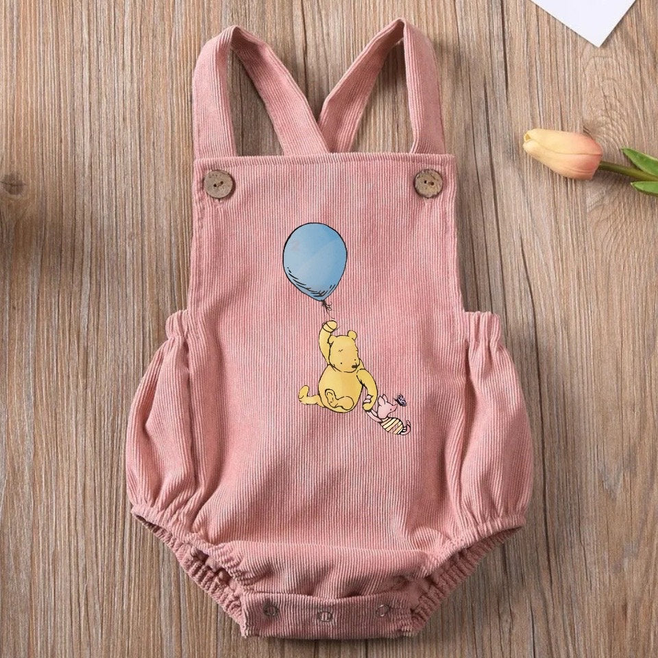Pooh Baby romper, ROMPER bodysuit / baby clothes / baby girl / baby boy / newborn / baby boy gift / baby shower gift / infant / announcement