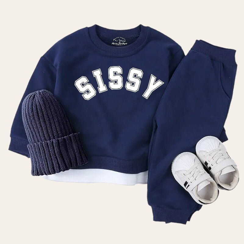 toddler Baby sis Outfit set sweatshirt and pants / baby clothes / sister shirt / baby girl gift / baby shower / baby gift \ little sis /