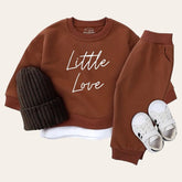 Little love toddler Baby Outfit sweatshirt and pants / baby clothes / infant / baby girl gift / baby shower / baby gift \ baby boy gift