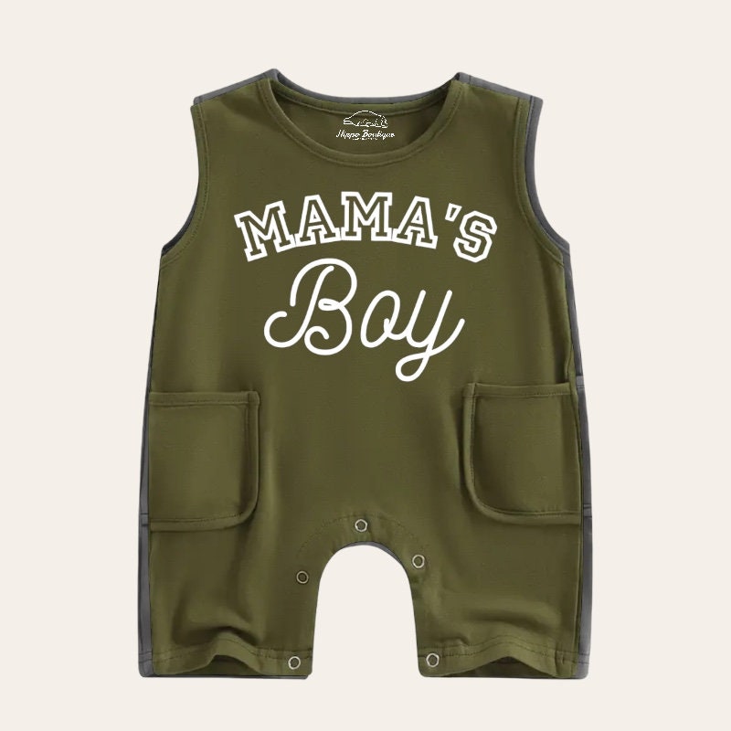 Mamas boy baby romper bodysuit, baby boy, baby boy gift, cotton clothes, infant, baby gift / newborn / new baby