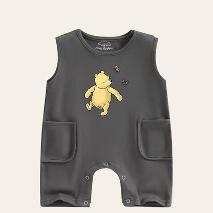 Pooh baby romper bodysuit, baby boy, baby boy gift, cotton clothes, infant, baby gift / newborn / new baby / baby girl outfit