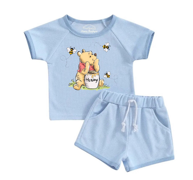 Baby & toddler Pooh Clothing set, outfit, shirt, shorts, baby girl , baby clothes, baby shower, gift, baby boy