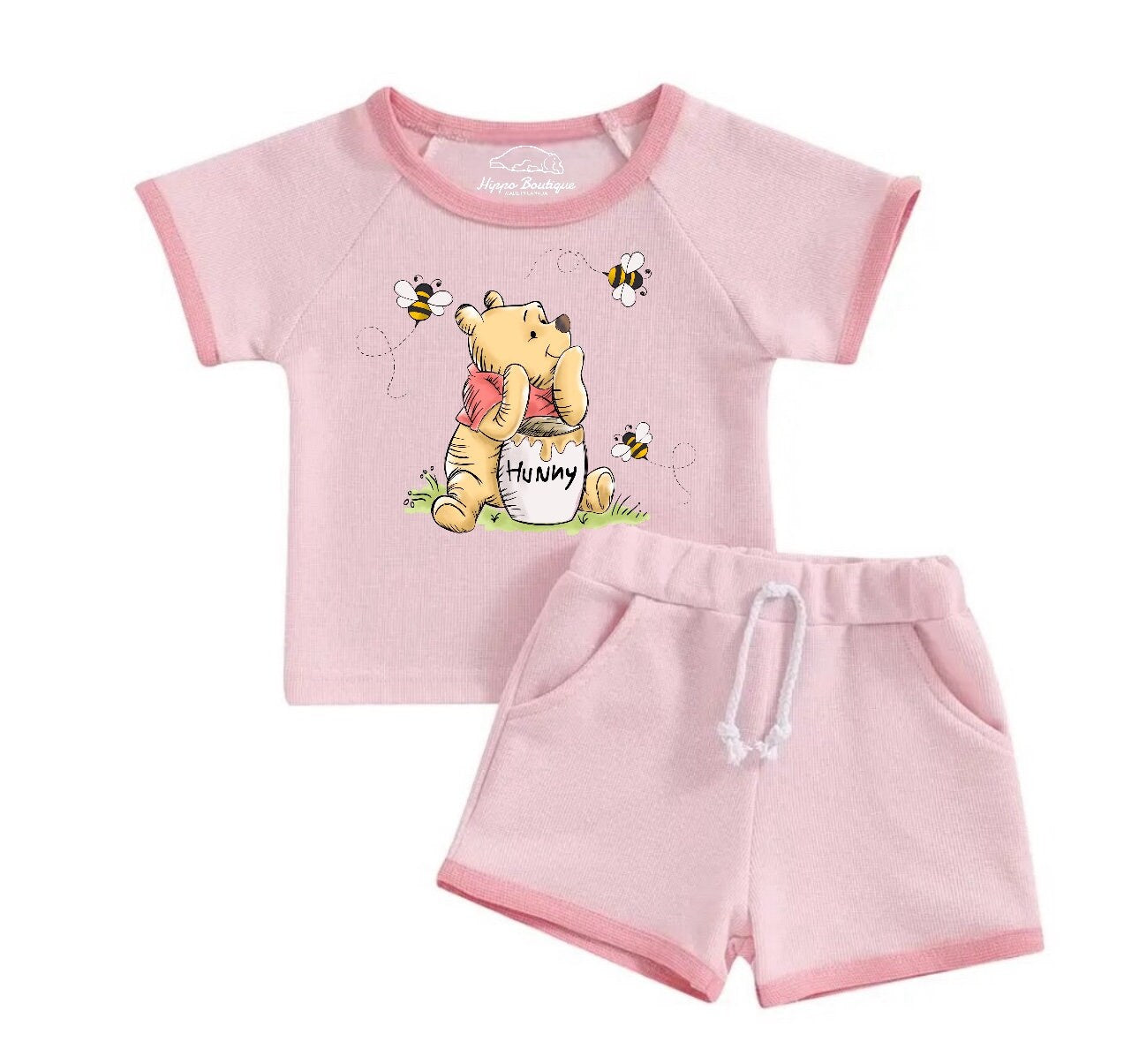 Baby & toddler Pooh Clothing set, outfit, shirt, shorts, baby girl , baby clothes, baby shower, gift, baby boy