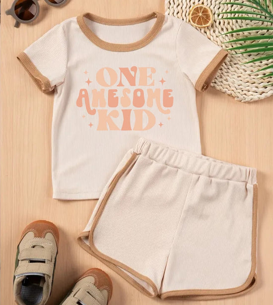 Retro Toddler and Baby outfit, clothes set, shirt , shorts , baby girl , baby clothes, baby shower, baby boy, baby girl outfit, baby gift