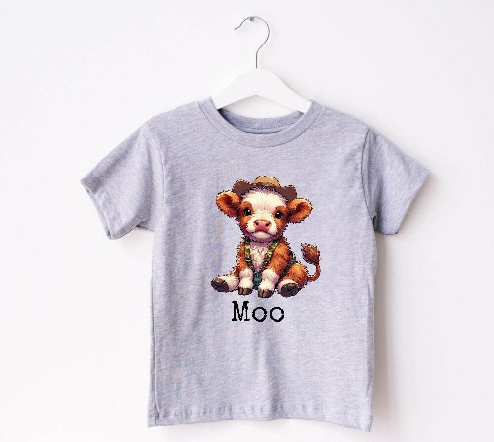 Baby & toddler farm tshirt / baby clothes / toddler shirt / baby girl / baby boy / baby shower / baby gift / baby western shirt / cow shirt