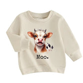 Western Baby & toddler cow sweatshirt / baby clothes / baby girl / baby boy / baby shower / baby gift / baby western / baby cow