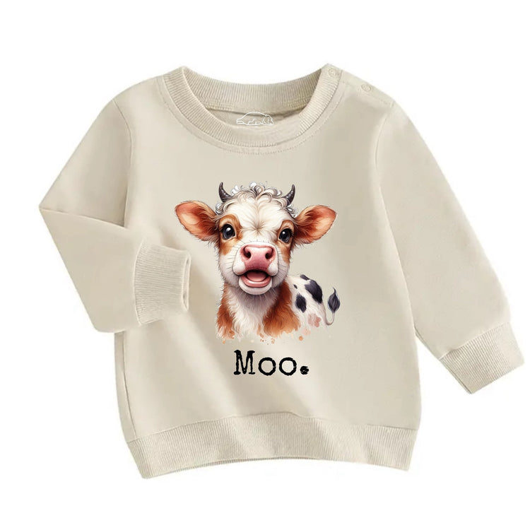 Western Baby & toddler cow sweatshirt / baby clothes / baby girl / baby boy / baby shower / baby gift / baby western / baby cow