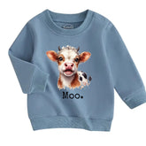 Western Baby & toddler cow sweatshirt / baby clothes / baby girl / baby boy / baby shower / baby gift / baby western / baby cow