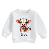 Western Baby & toddler cow sweatshirt / baby clothes / baby girl / baby boy / baby shower / baby gift / baby western / baby cow