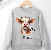 Western Baby & toddler highland cow sweatshirt / toddler clothes / baby girl / baby boy / baby shower / baby gift \ kids sweatshirt