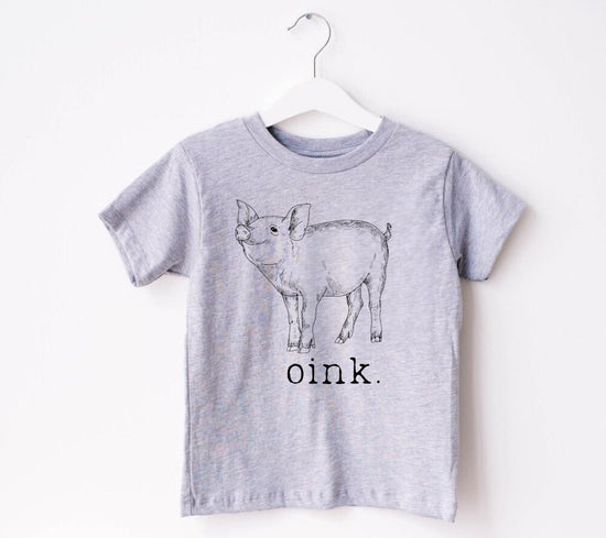Baby & toddler pig tshirt / baby clothes / toddler shirt / baby girl / baby boy / baby shower / baby gift / baby western shirt / pig shirt