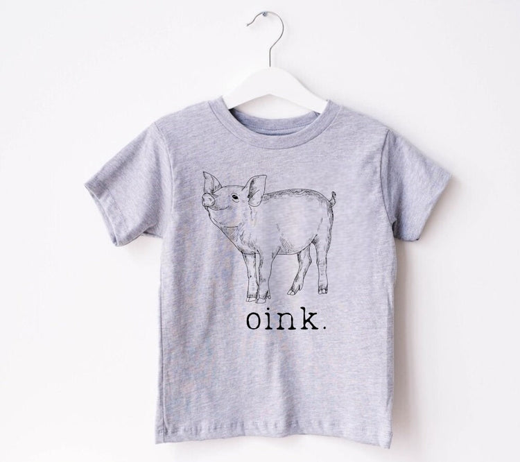 Baby & toddler pig tshirt / baby clothes / toddler shirt / baby girl / baby boy / baby shower / baby gift / baby western shirt / pig shirt