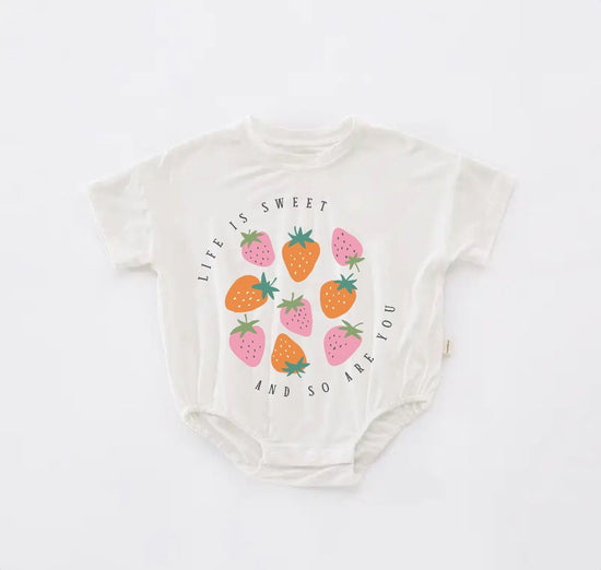 Baby boho t-shirt bubble ROMPER jumpsuit / / infant clothes / baby shirt / baby boy girl /baby shower gift / toddler