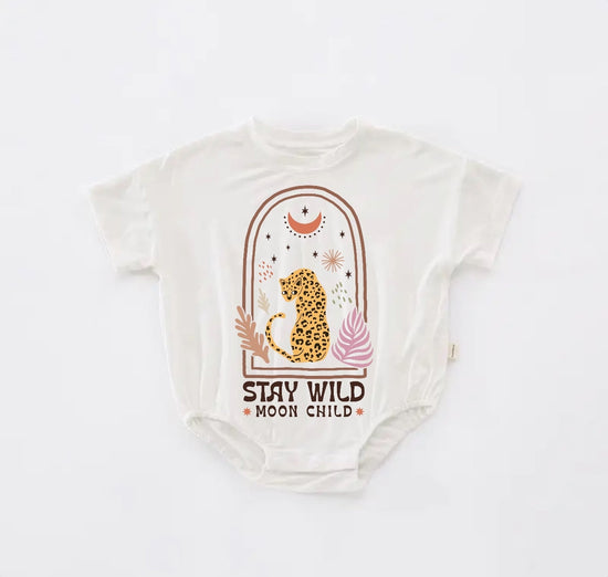 Baby boho t-shirt bubble ROMPER jumpsuit / / infant clothes / baby shirt / baby boy girl /baby shower gift / toddler
