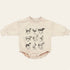 farm animals Baby Sweatshirt Romper, baby romper, baby clothes, baby girl, baby boy, baby gift, newborn gift, western baby