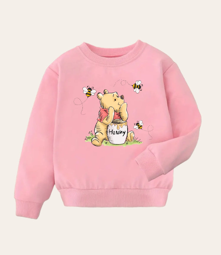 Baby & toddler pooh sweatshirt / baby clothes / soft / kids sweater / baby girl / baby boy / baby shower / baby gift \ kids sweatshirt