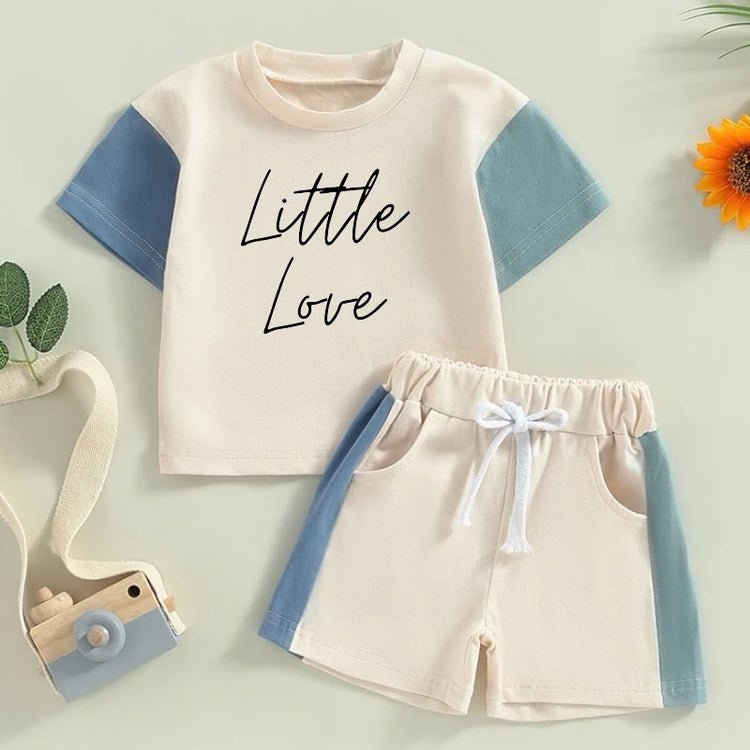 cotton color block toddler and baby outfit, infant outfit, baby shirt, baby girl , baby clothes, baby shower, gift / baby gift, baby boy