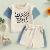 cotton color block toddler and baby outfit, infant outfit, baby shirt, baby girl, baby clothes, baby shower, gift / baby gift, baby boy