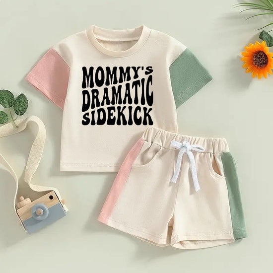 cotton color block toddler and baby outfit, infant outfit, baby shirt, baby girl , baby clothes, baby shower, gift / baby gift, baby boy