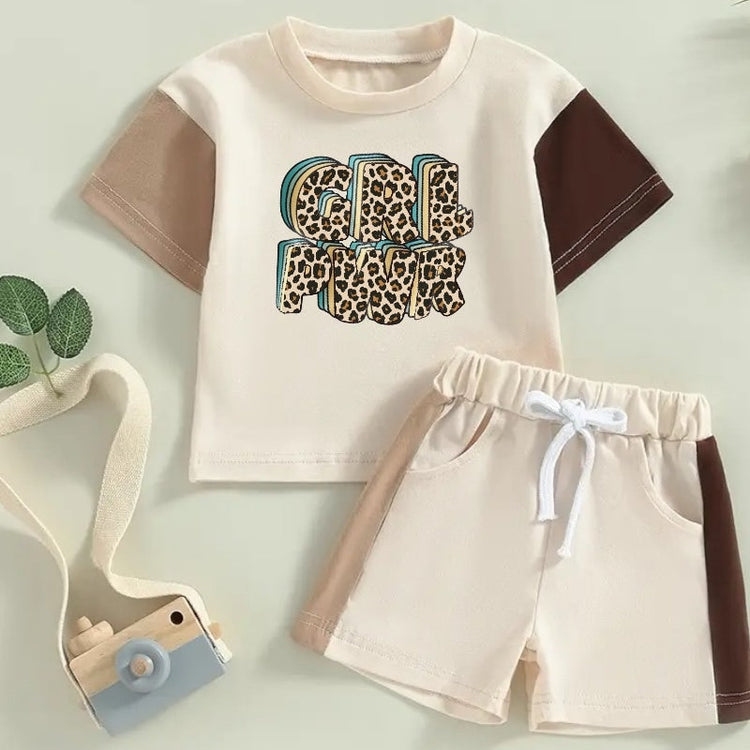cotton color block retro toddler and baby girl outfit, infant outfit, shirt, baby girl, baby clothes, baby shower, baby gift, baby girl gift