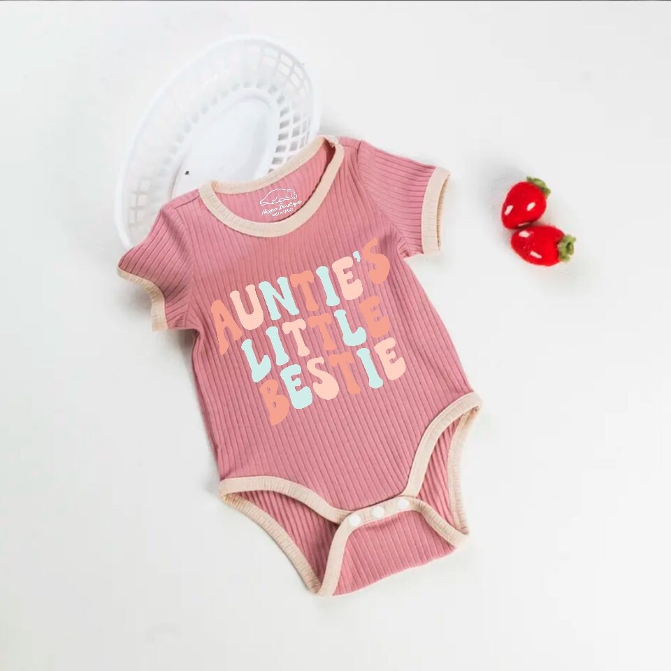 aunties best baby bodysuit, newborn Bodysuit, retro baby, Baby Shower, for Baby Girl, Baby Gift, baby announcement, baby boy gift, aunt gift