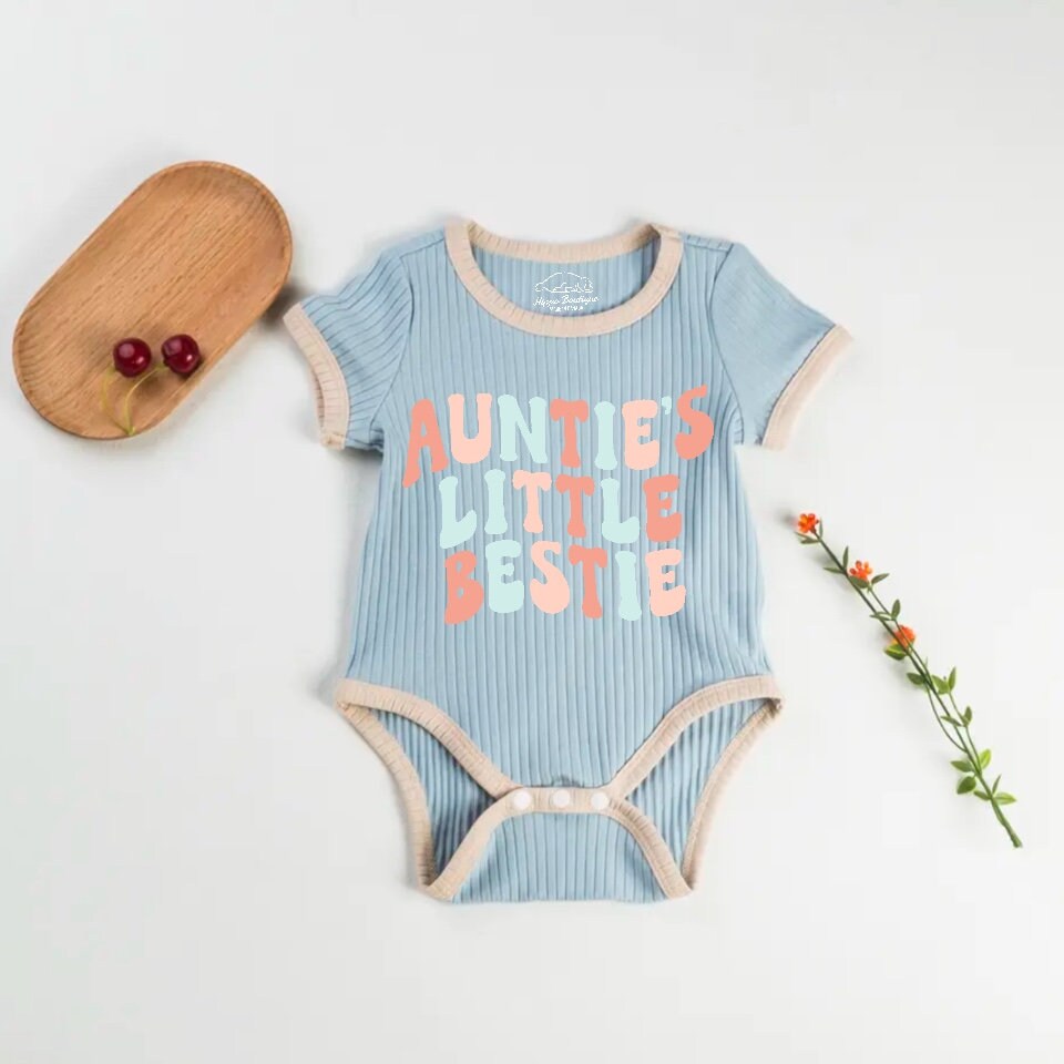 aunties best baby bodysuit, newborn Bodysuit, retro baby, Baby Shower, for Baby Girl, Baby Gift, baby announcement, baby boy gift, aunt gift