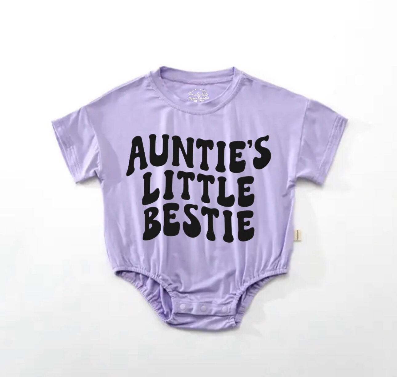 Aunties bestie Baby ROMPER tshirt bodysuit, infant clothes, baby shirt, baby girl gift, baby shower gift, baby boy gift