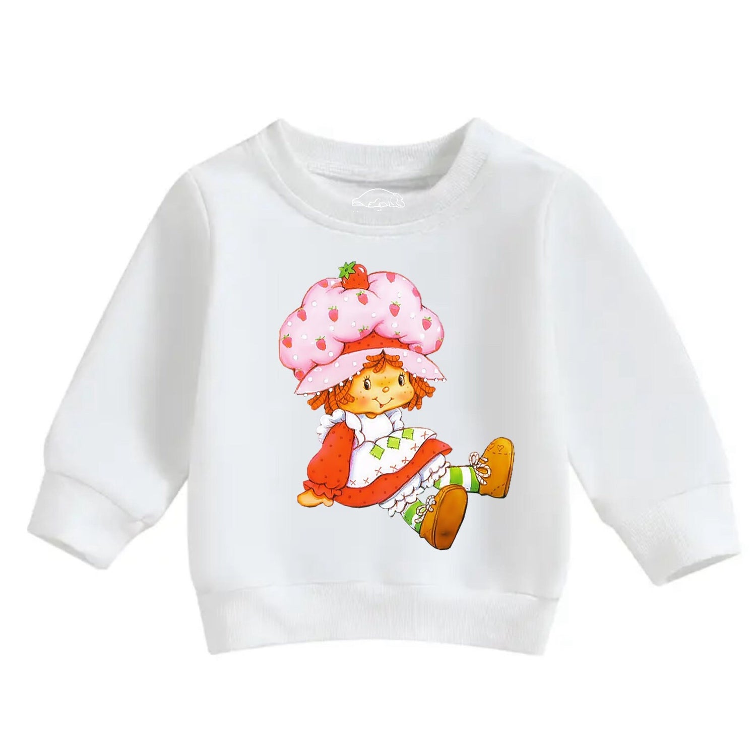 Baby & toddler strawberry sweatshirt / baby clothes / toddler sweatshirt / baby girl / baby boy / baby shower / baby gift / baby sweatshirt