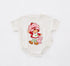 Baby strawberry ROMPER tshirt bodysuit, infant clothes, baby shirt, baby girl gift, baby shower gift, newborn gift
