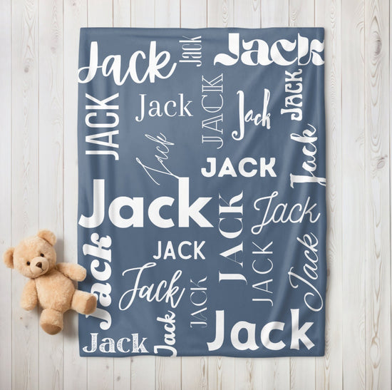 Baby blanket, baby gift, newborn gift, personalized name, stroller blanket, baby shower gift, baby girl gift, baby boy blanket