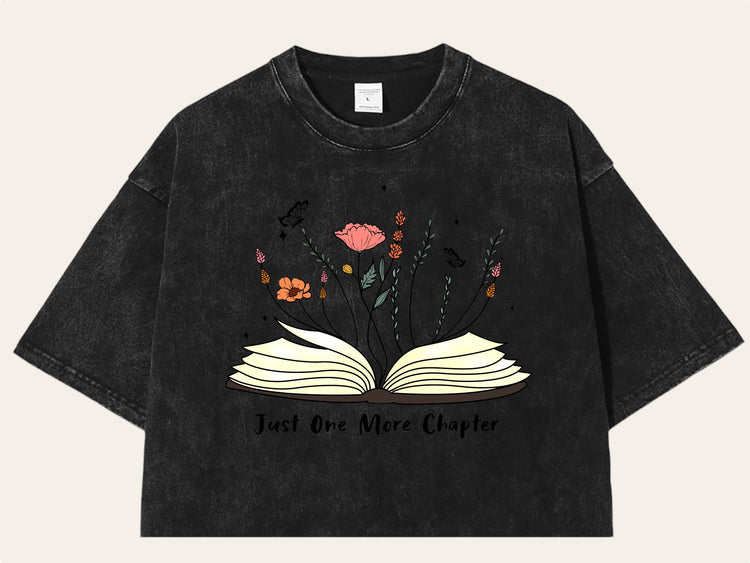 Bookish Shirt, Book Love Shirt, Books Shirt, Reading Shirt, Librarian Shirt, Bookworm Gift, Gift for Book Lover, crop top shirt, acid wash