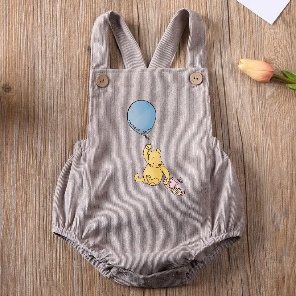 Pooh Baby romper, ROMPER bodysuit / baby clothes / baby girl / baby boy / newborn / baby boy gift / baby shower gift / infant / announcement